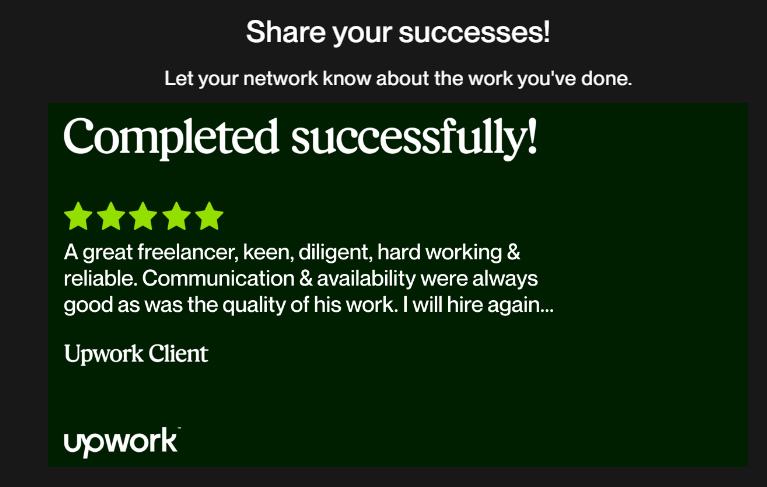 Upwork Research Project